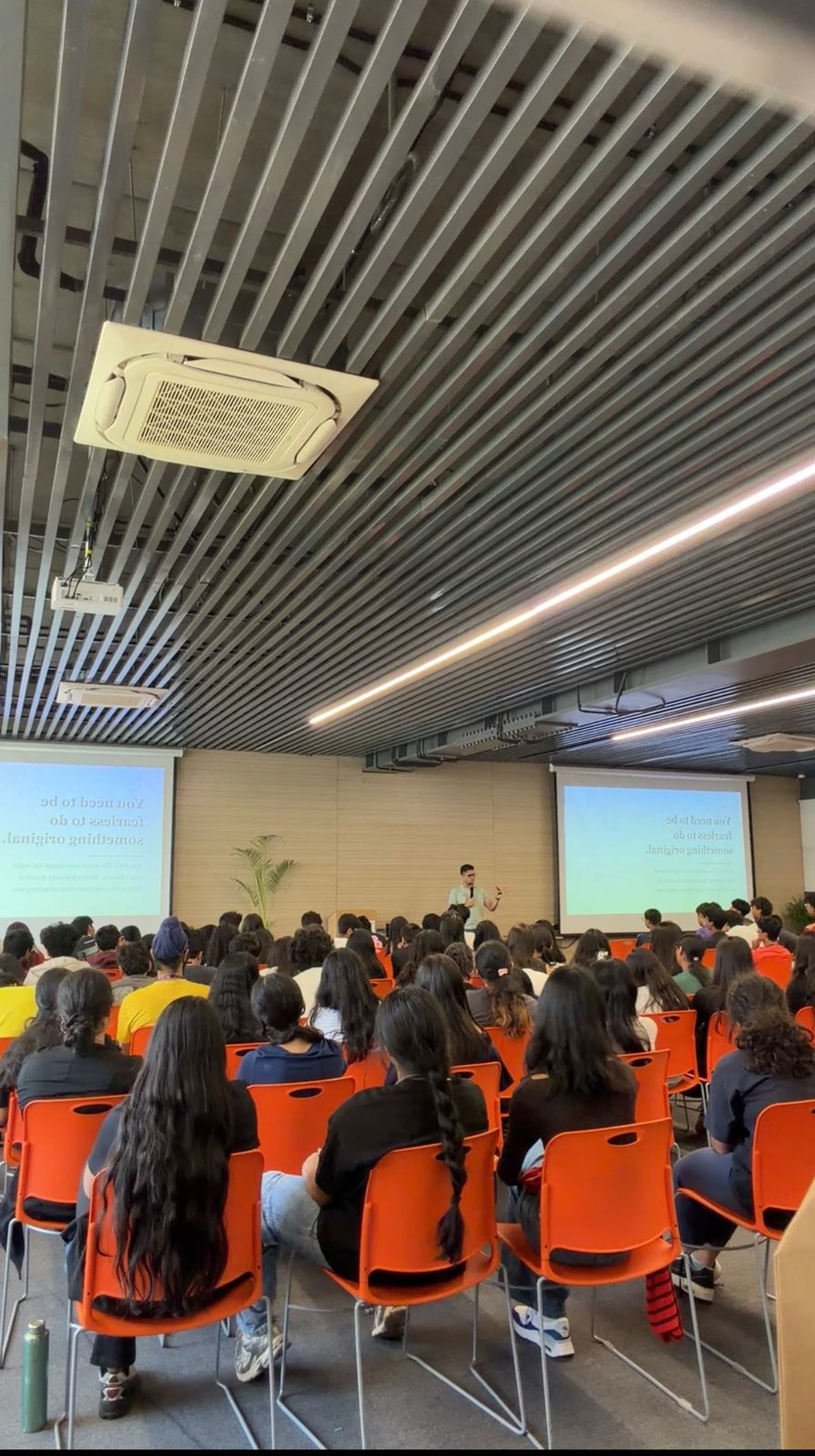 Full audience workshop